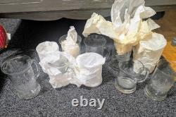 Vintage Crystal/Belfor Crystal Wine Glasses, Mugs Etc
