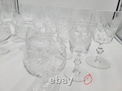 Vintage Crystal Glass Set