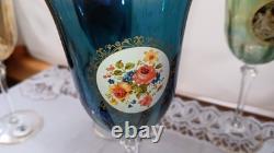 Vintage Crystal La Reine Wine Glasses Set of 6