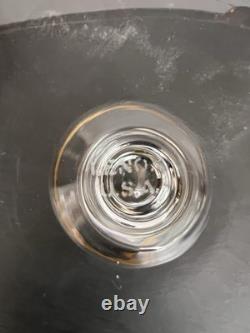 Vintage Crystal Lenox Wine Glasses With Gold Encrusted Trim set of 11