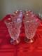 Vintage Crystal Wine Goblets Glasses Stemware SET of 8 pieces