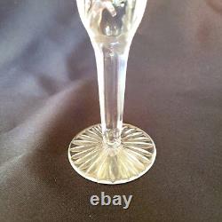 Vintage Crystal Wine Shampagne Glasses, Very Heavy Handmade Set Of 5