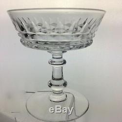 Vintage Cut Glass Or Crystal Champagne/dessert/wine/cocktail Coupe Set 11 Stems