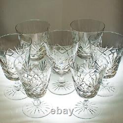 Vintage Edinburgh Crystal Glassware'Star of Edinburgh' Wine & Port Glasses