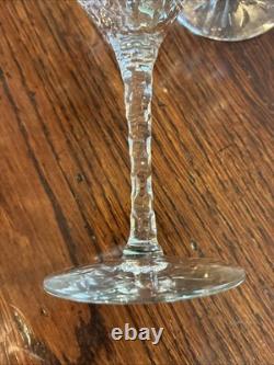 Vintage European Hand Cut Crystal Stemware Wine Cordials Set Of 11 Elegant