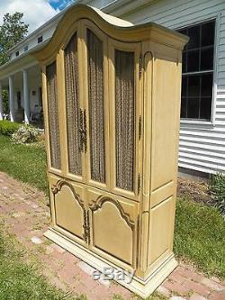 Vintage French Country Provincial Liquor Bar Cocktail Cabinet Wine storage