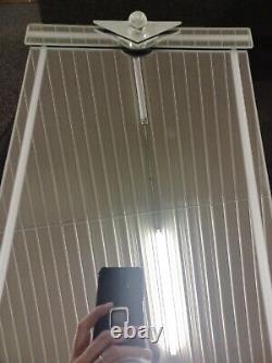 Vintage George Ponzini Art Glass Set Of Wine Glasses And Tray Art Deco Rare