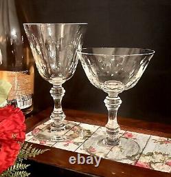 Vintage Glasses Wine and Champagne Coupe / Dessert Cup Val St Lambert 14