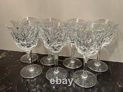 Vintage Gorham Cherrywood Crystal Wine Glasses 4 oz Set of 7