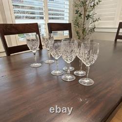 Vintage Gorham Crystal water and wine glasses Lady Anne pattern