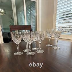 Vintage Gorham Crystal water and wine glasses Lady Anne pattern