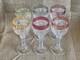 Vintage Hofbauer Crystal/ 1970s Wine Glasses-set Of 6/ GERMANY