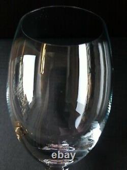 Vintage Holmegaard Bent Severin Design PRINCE Claret White Wine 7 7/8 Glass HTF