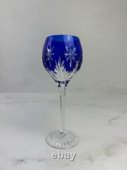 Vintage Horst Belda'Stars of Midnight' Wine Glasses Franklin Mint Set of 6