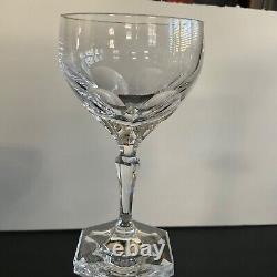 Vintage Hoya Aurora Blown Wine Glass 5 7/8 6 oz. Set of 6 Discontinued