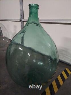 Vintage Italian Damigiana, Demijohn Glass Wine Jug/Jar Extra large 54L Italy
