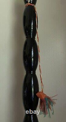 Vintage Italian Green Glass 45 1/2 Tall Chianti Wine Bottle 1977 Unopened NEW