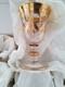 Vintage Italian Stemware With 24k Gold Trim In Mint Condition 6 PC Set