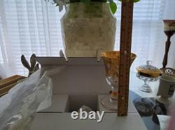 Vintage Italian Stemware With 24k Gold Trim In Mint Condition 6 PC Set