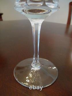Vintage Kosta Boda Crystal Wine Glasses Alma Set of 9
