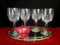 Vintage Lenox Monticello Crystal Water Glass Goblets Set of 4