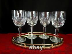 Vintage Lenox Monticello Crystal Water Glass Goblets Set of 4