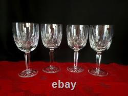 Vintage Lenox Monticello Crystal Water Glass Goblets Set of 4