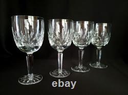 Vintage Lenox Monticello Crystal Water Glass Goblets Set of 4