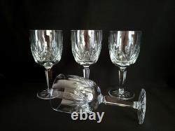 Vintage Lenox Monticello Crystal Water Glass Goblets Set of 4