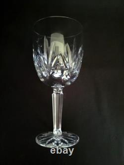 Vintage Lenox Monticello Crystal Water Glass Goblets Set of 4