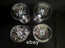 Vintage Lenox Monticello Crystal Water Glass Goblets Set of 4