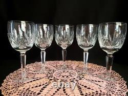 Vintage Lenox Monticello Crystal Wine Glass Goblets Set of 5