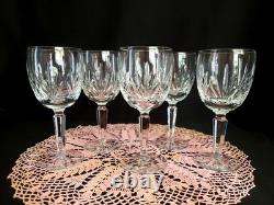 Vintage Lenox Monticello Crystal Wine Glass Goblets Set of 5