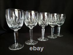 Vintage Lenox Monticello Crystal Wine Glass Goblets Set of 5