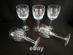 Vintage Lenox Monticello Crystal Wine Glass Goblets Set of 5