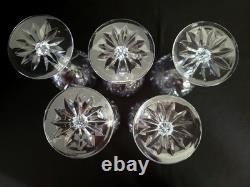 Vintage Lenox Monticello Crystal Wine Glass Goblets Set of 5