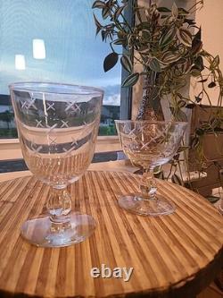 Vintage Libbey Repose Stardust Wine Glasses 1955 Set of 12