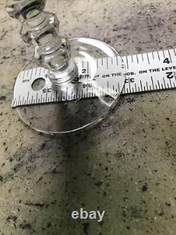 Vintage Lot of 6 Tiffin Killarney Green Wine Glass 6 1/8 MCM 1950's Table Read