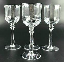 Vintage MIKASA Wine Glasses Optic Bowls Seville Pattern Set of 4