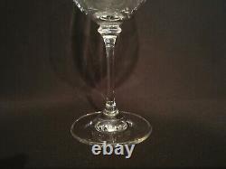 Vintage Mikasa Stephanie Crystal Wine Glasses Set of 6 Pristine