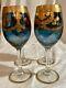 Vintage Murano Wine Glasses