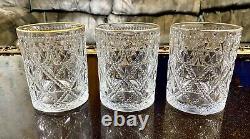 Vintage Nordic Embossed Phnom Penh Transparent Crystal Glass Wine Glasses