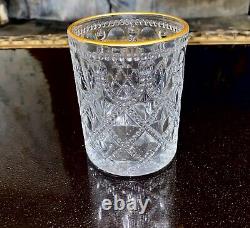 Vintage Nordic Embossed Phnom Penh Transparent Crystal Glass Wine Glasses