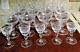 Vintage ORREFORS RIO CRYSTAL WINE GLASSES 23 Piece SET