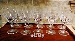 Vintage ORREFORS RIO CRYSTAL WINE GLASSES 23 Piece SET