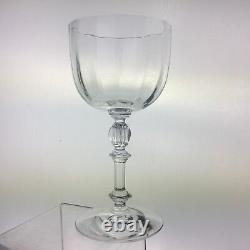 Vintage Optic Ball Stem Wine/cocktail Glass Set10 Stemware Glassware Drinkware