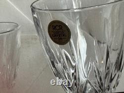Vintage RCR Royal Crystal Rock Linea Gala 24pc Lead Crystal Stemware Set Italy