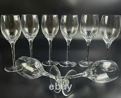 Vintage RGS17 by Rogaska Wine Glasses Set of 8 7 3/4 Marked