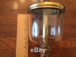 Vintage R S Marked Brass WineGlass Oiler Large Hit And Miss Wine Glass Shape