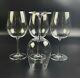 Vintage Red Wine Vintage by WATERFORD CRYSTAL Set of 4 8 3/4 Tall